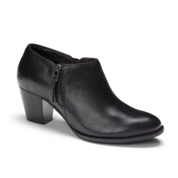 Vionic Orthaheel Taber Block Heel Booties - Picture 1 of 16